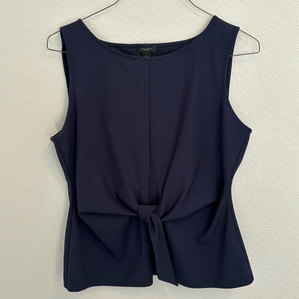 Ann Taylor Navy Tank Top
